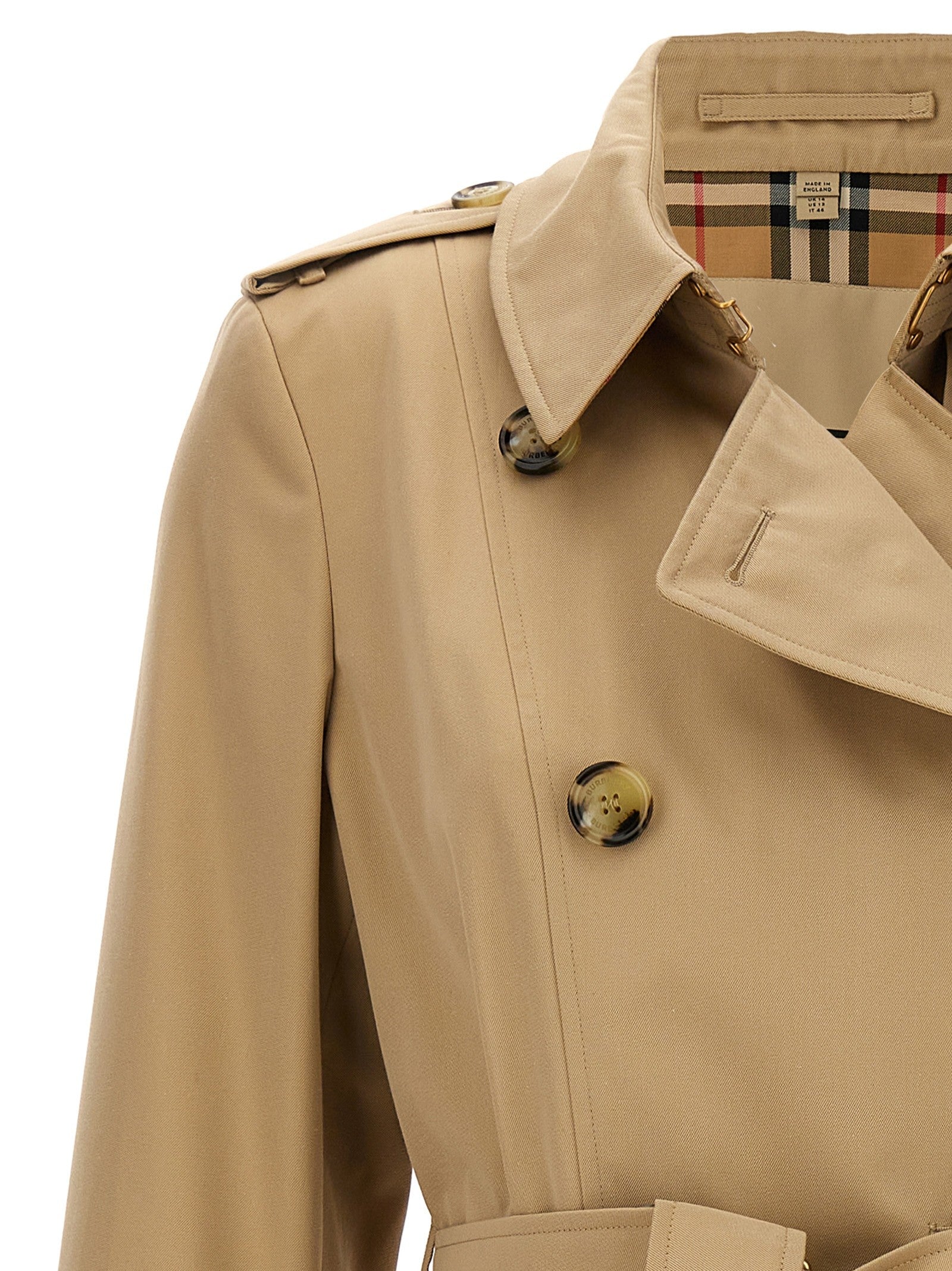 Burberry Chelsea Medium Trench Coat Beige