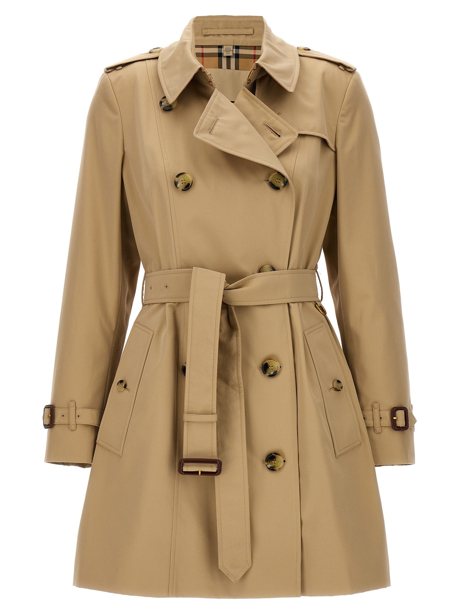 Burberry Chelsea Medium Trench Coat Beige