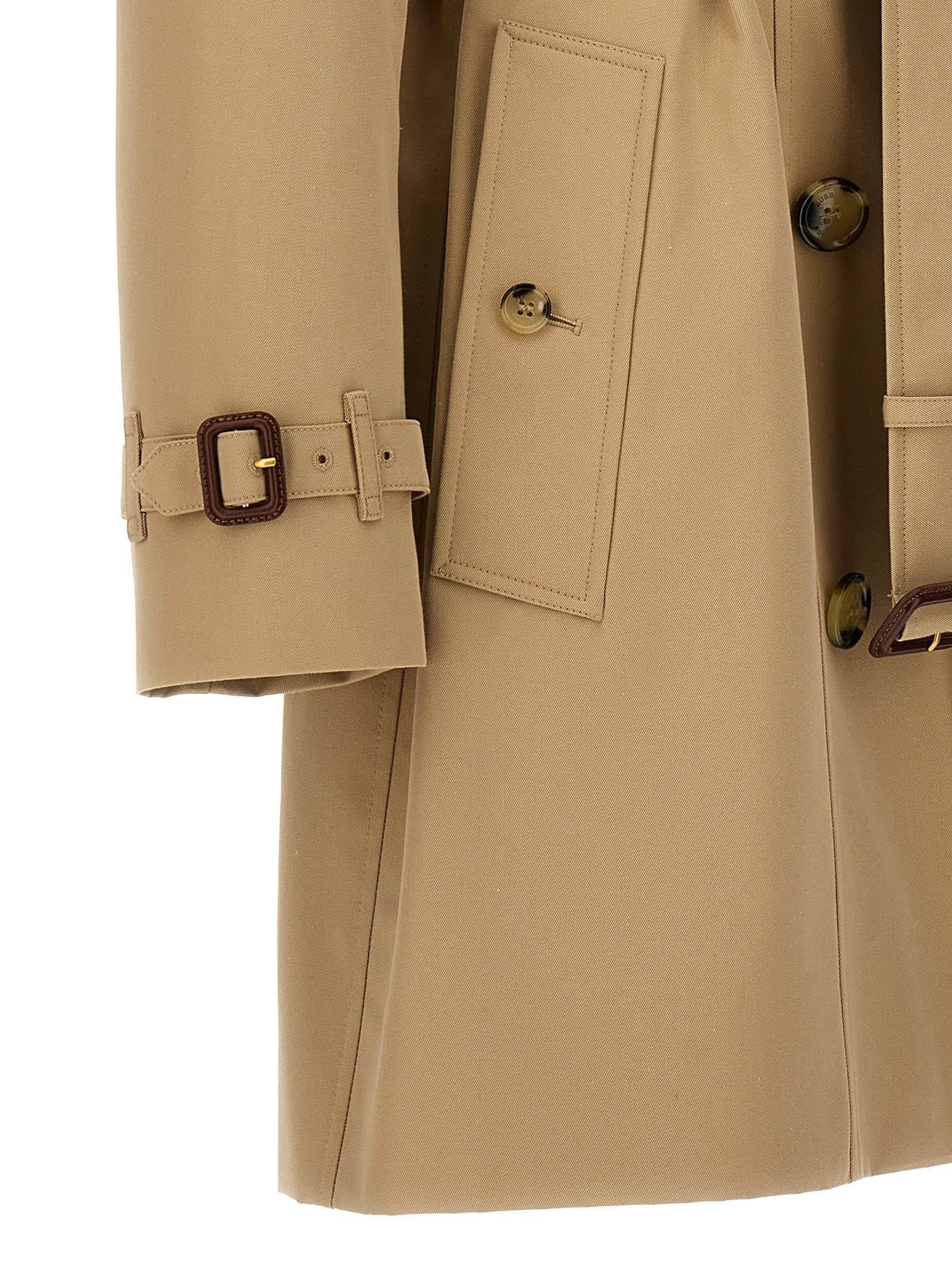 Burberry Chelsea Medium Trench Coat Beige