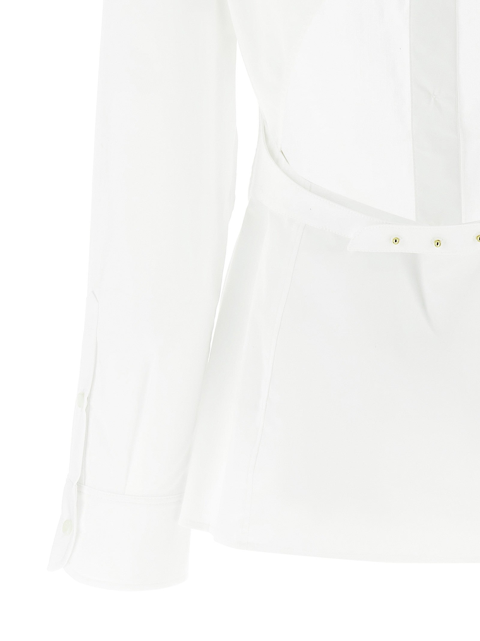 JACQUEMUS Chemise De Costume Shirt White