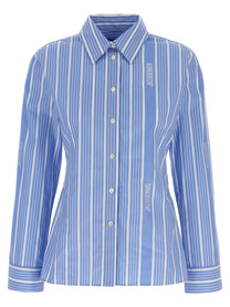JACQUEMUS Chemise De Costume Shirt Blue