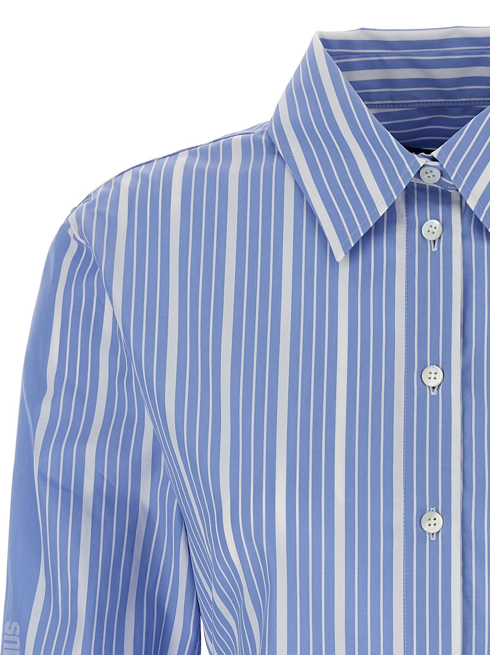 JACQUEMUS Chemise De Costume Shirt Blue