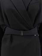 Brunello Cucinelli Women's Chemisier Dress Black, view 3