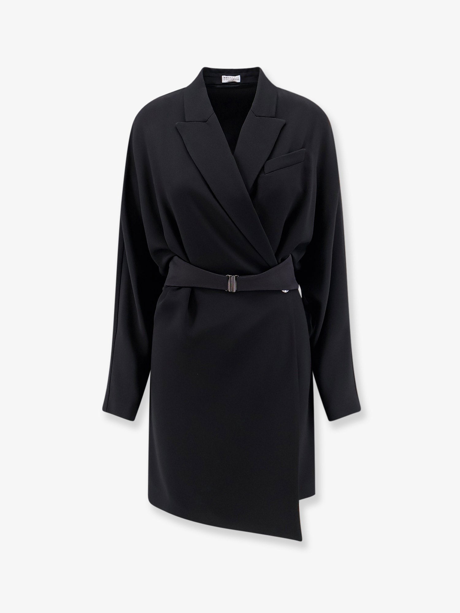 Brunello Cucinelli Women's Chemisier Dress Black