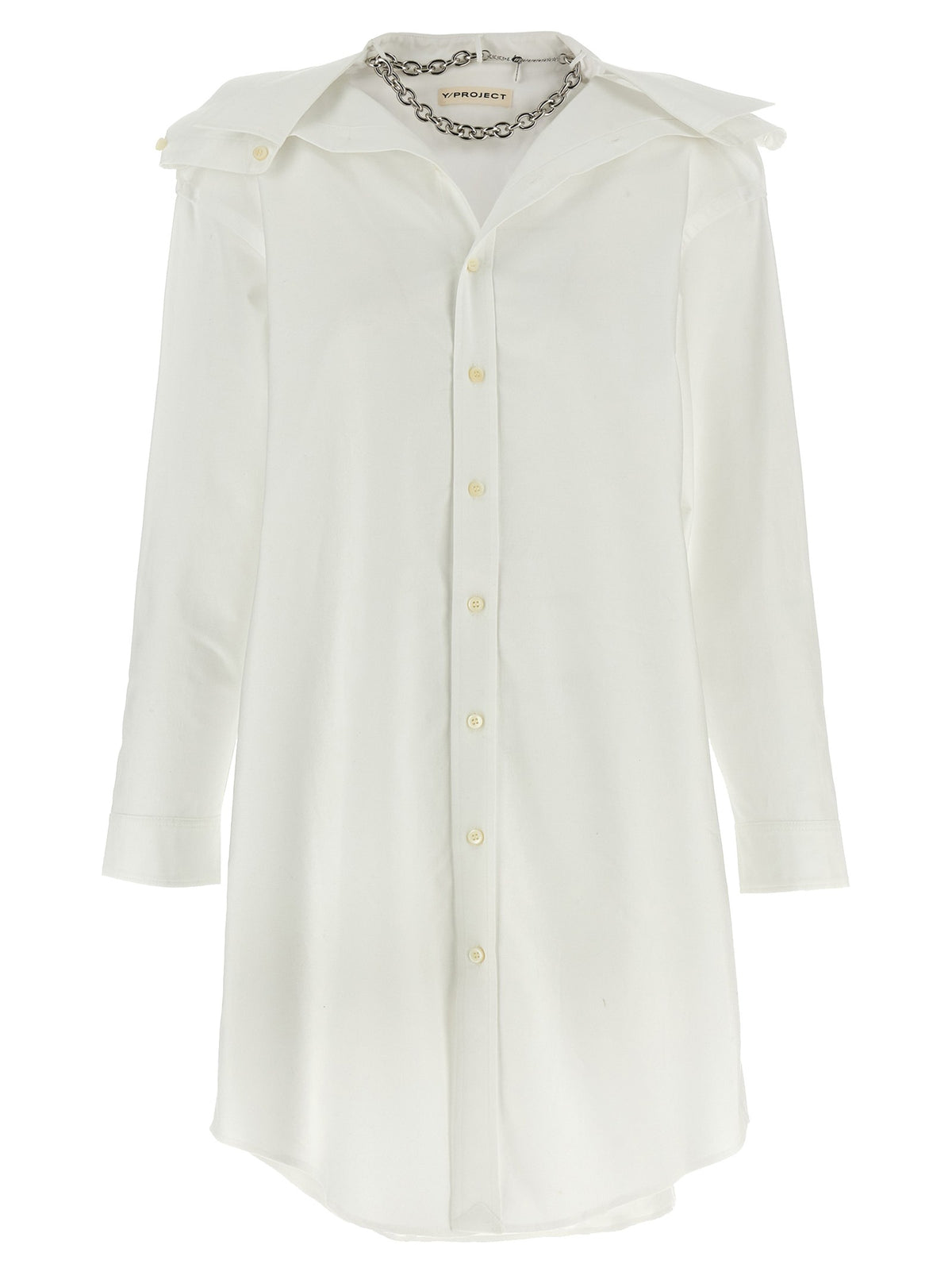 Y/Project Chemisier Dress White