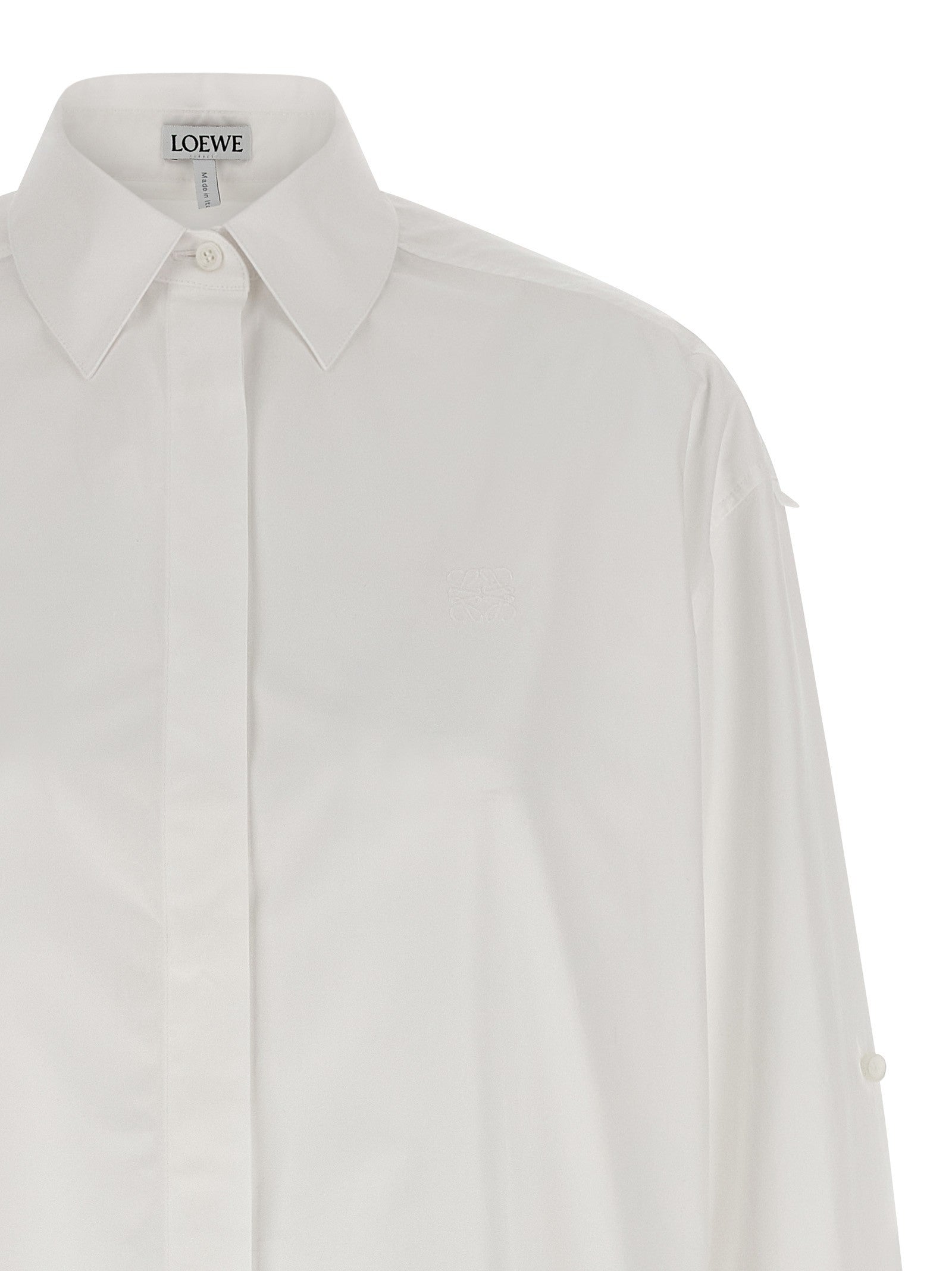Loewe Chemisier Dress White