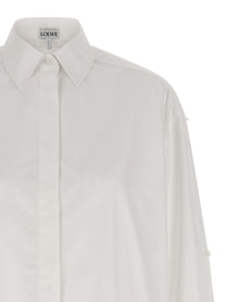 Loewe Chemisier Dress White