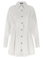 Balmain Chemisier Dress White