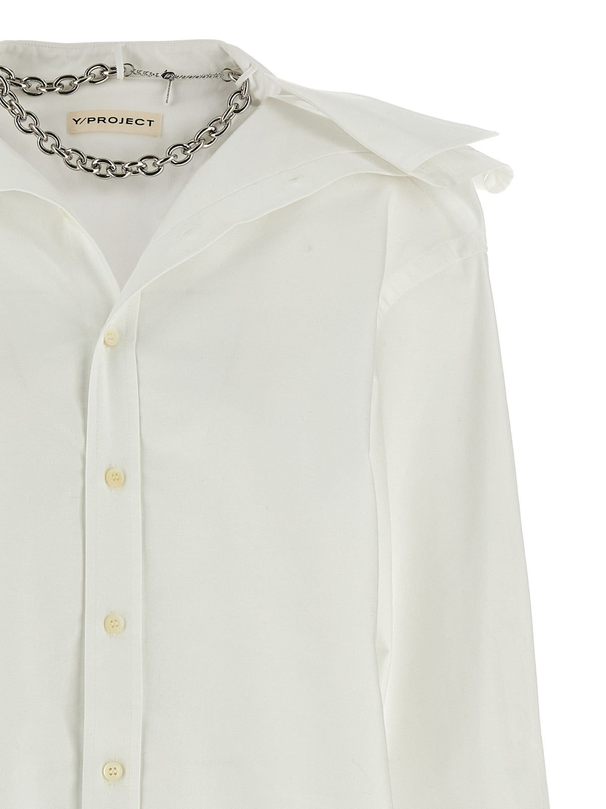Y/Project Chemisier Dress White