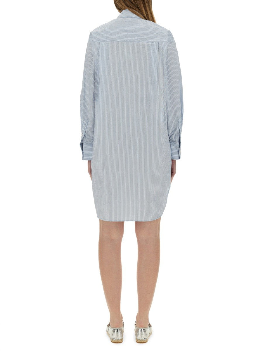 Michael Kors Women's Chemisier Dress Blue