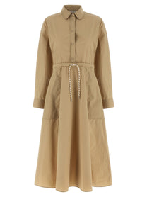 Moncler Chemisier Dress Beige