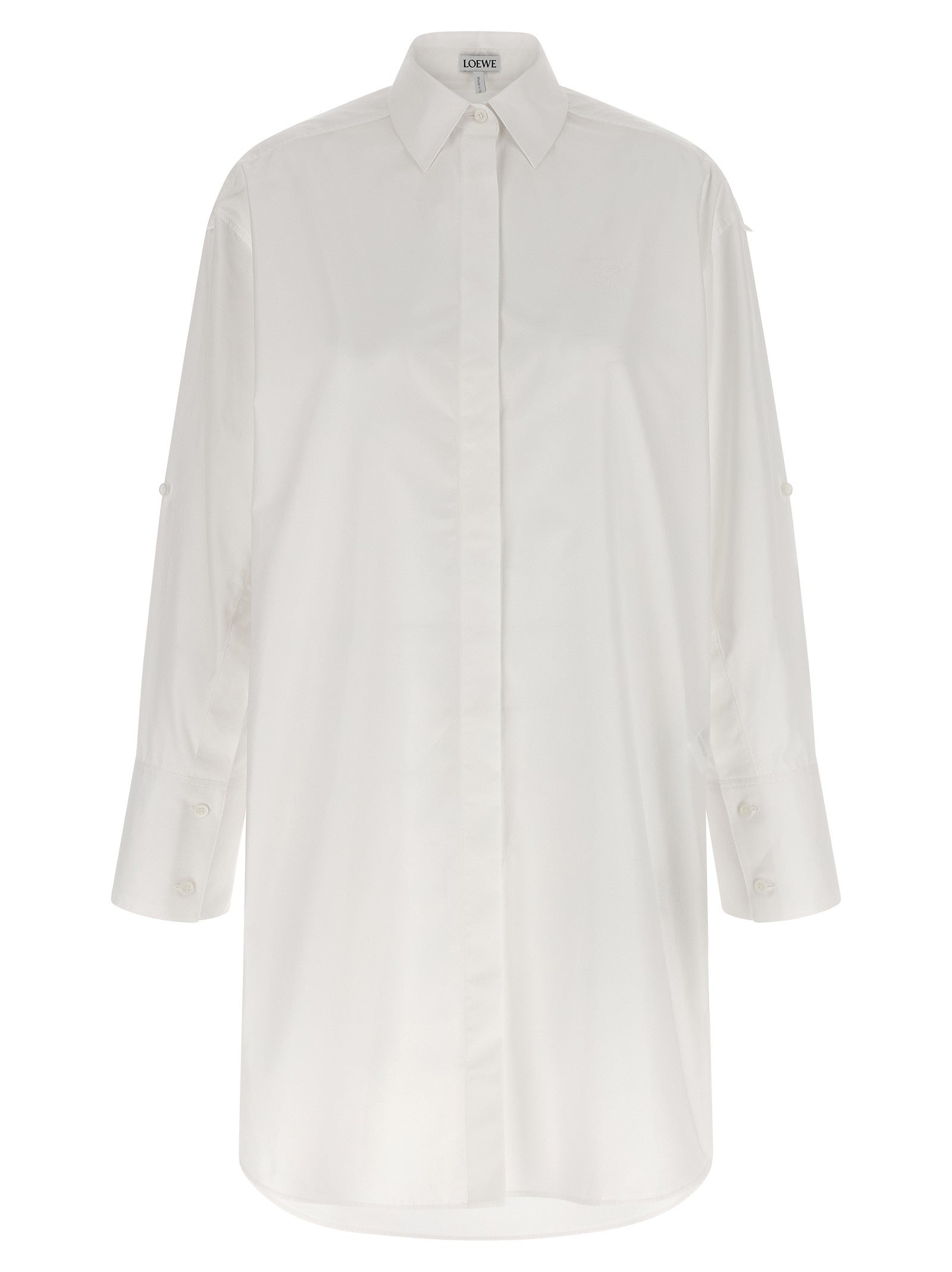 Loewe Chemisier Dress White