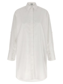 Loewe Chemisier Dress White