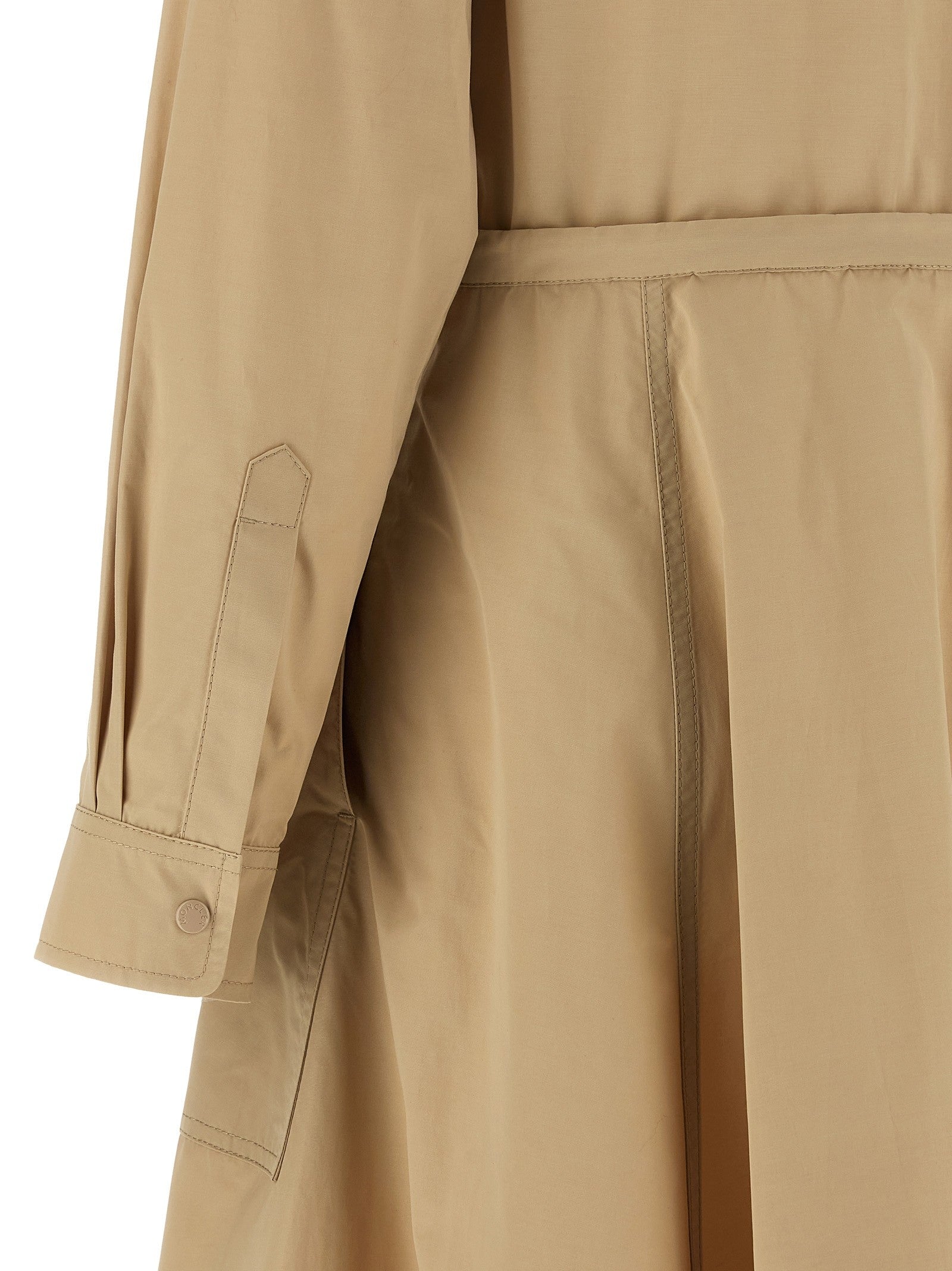 Moncler Chemisier Dress Beige