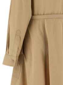 Moncler Chemisier Dress Beige