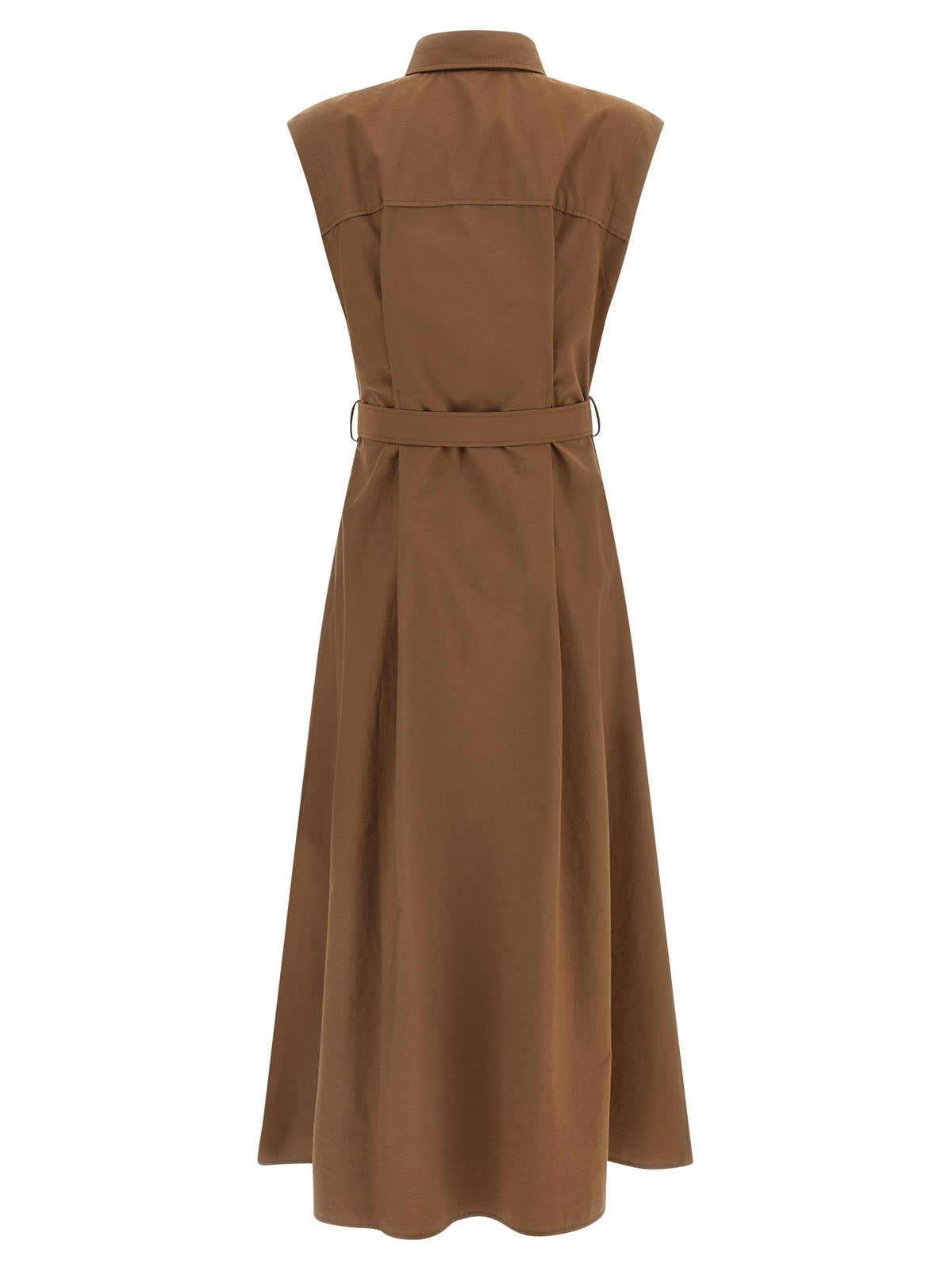 Brunello Cucinelli Chemisier Dress Brown, view 2