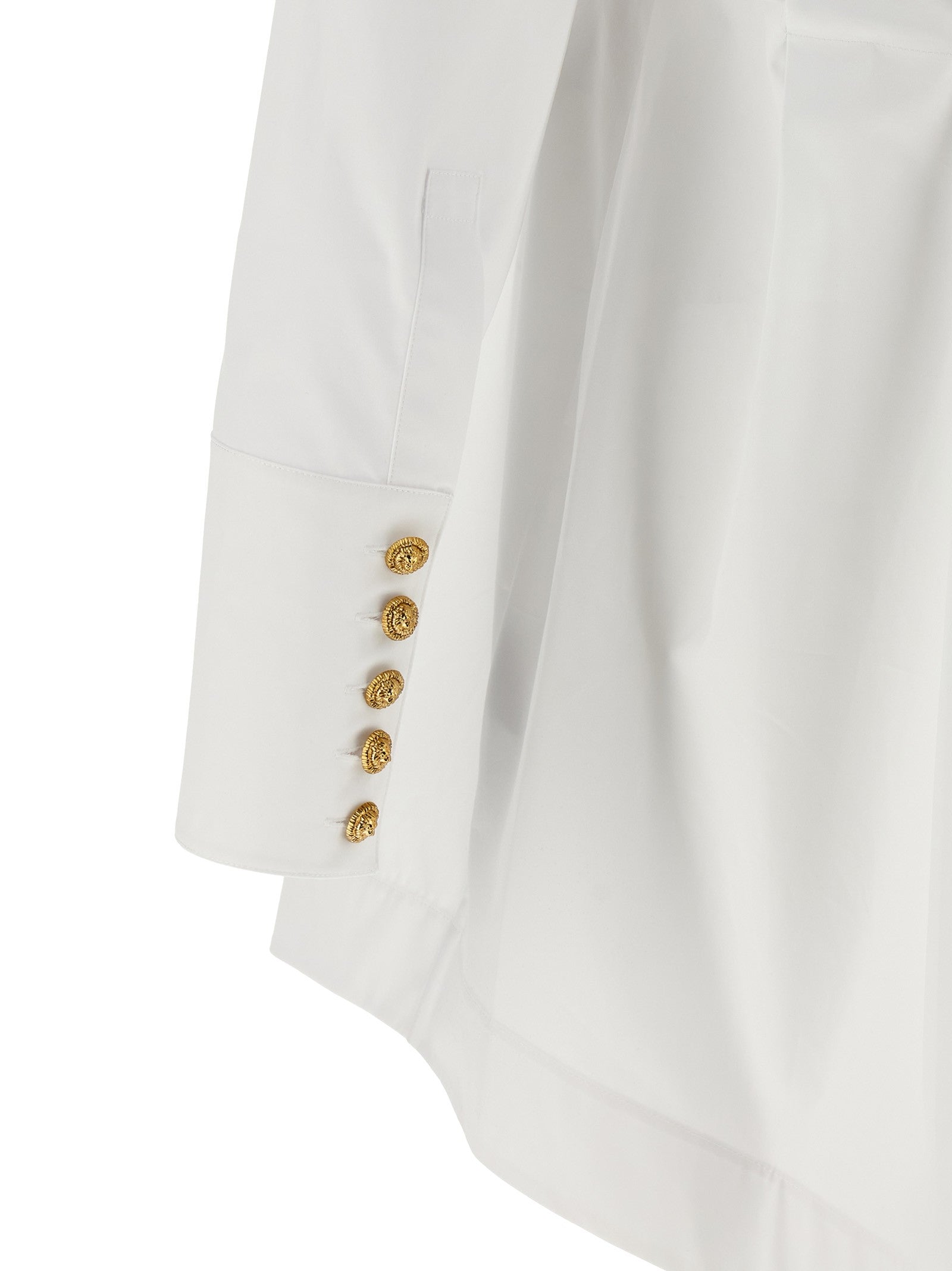 Balmain Chemisier Dress White