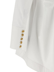 Balmain Chemisier Dress White