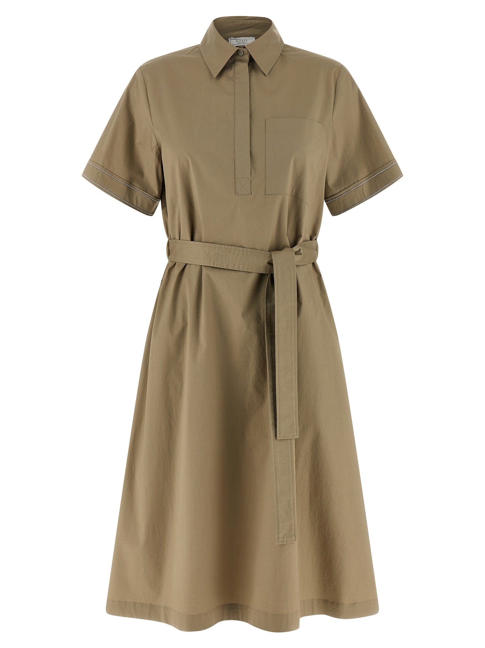 Peserico Chemisier Dress Green