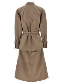 Fendi Chemisier Midi Dress Grey