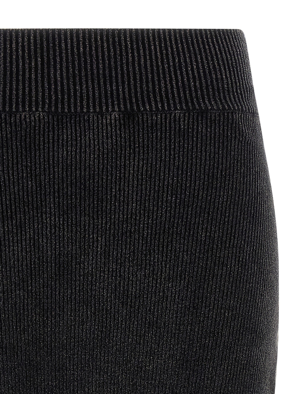 alexanderwang Chenille Skirt Black, view 3