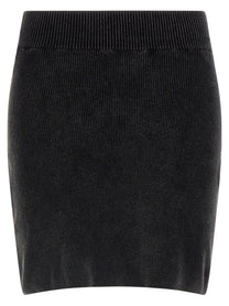 alexanderwang Chenille Skirt Black