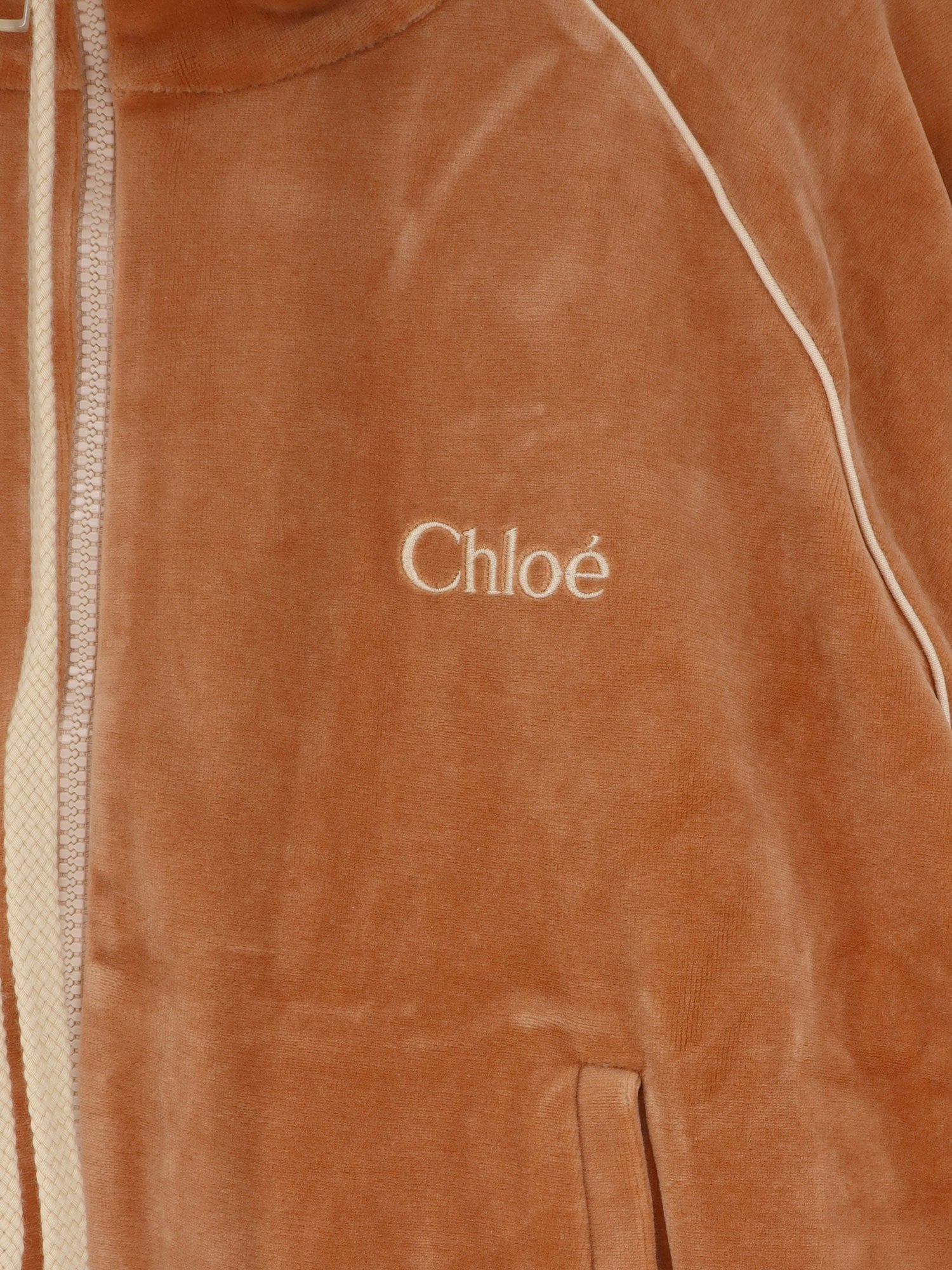 Chloé Women's Chenille Sweatshirt Grey