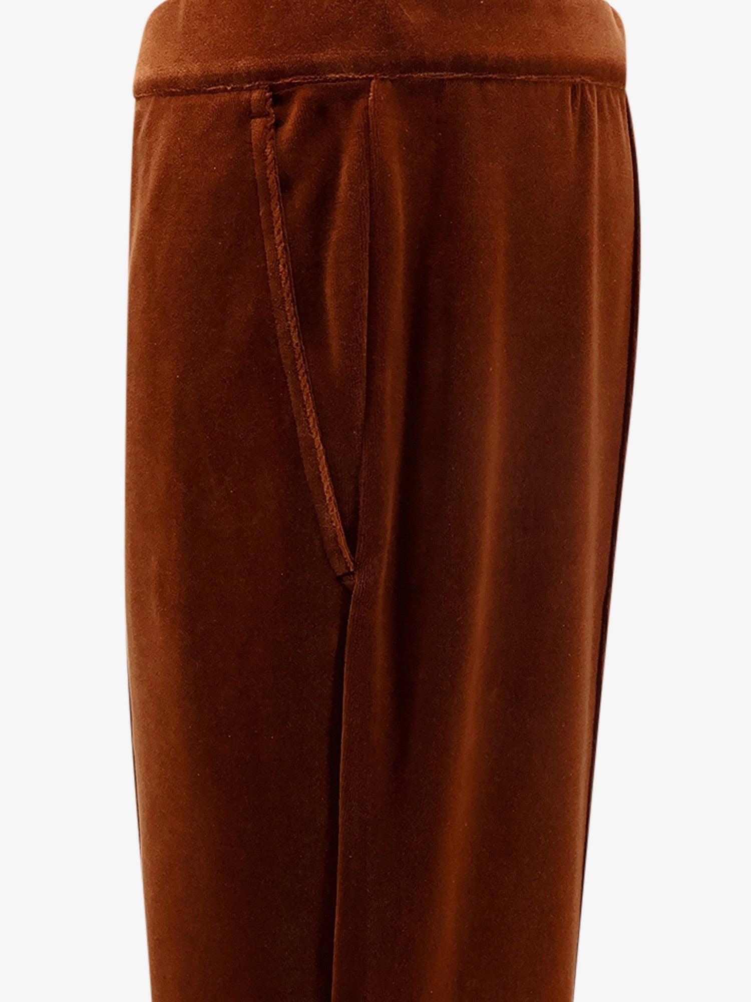 Tom Ford Women's Chenille Trousers Brown