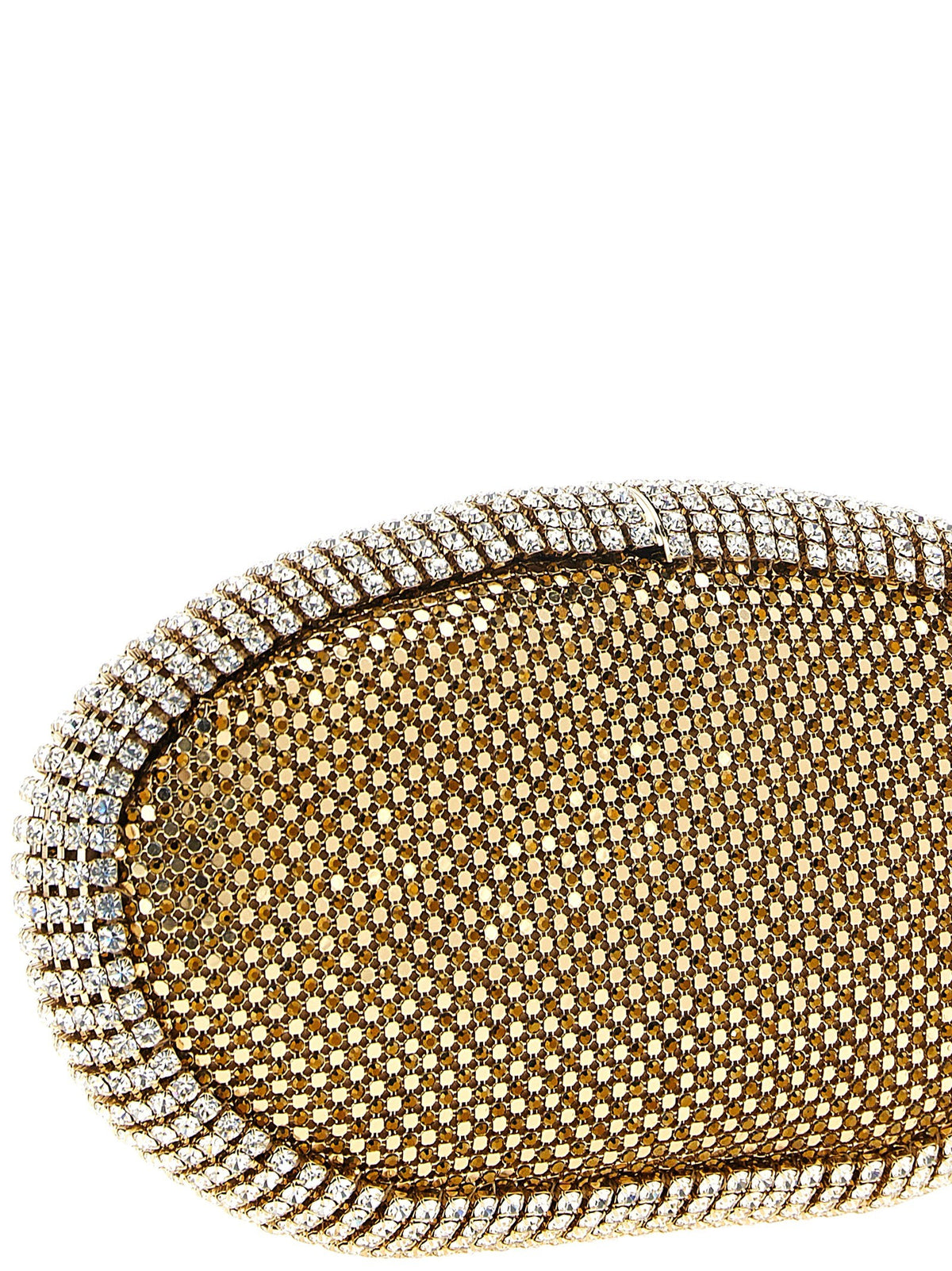 Benedetta Bruzziches Cher Clutch Gold