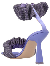 Sebastian Milano Cher Crystal Sandals Purple