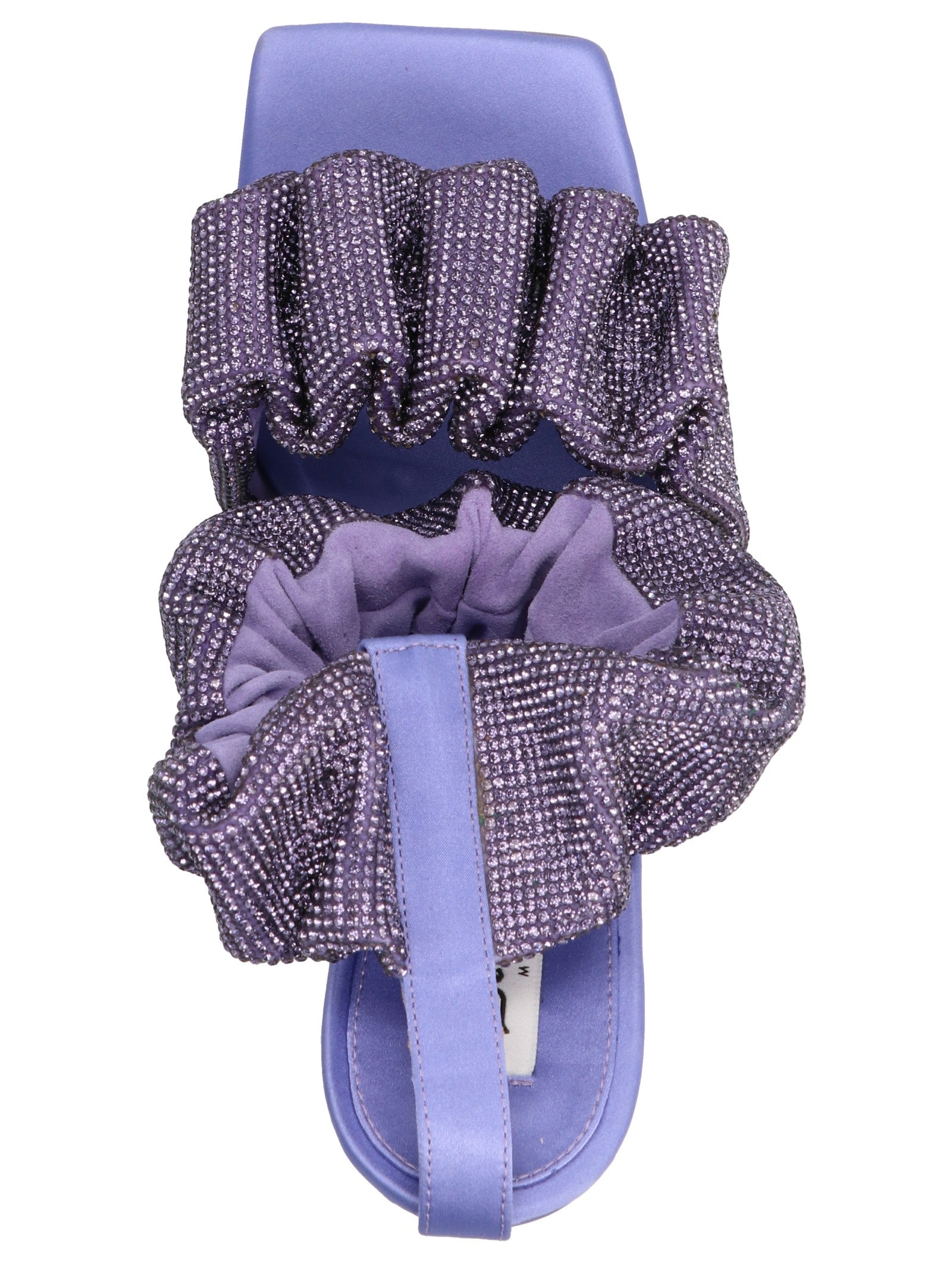 Sebastian Milano Cher Crystal Sandals Purple
