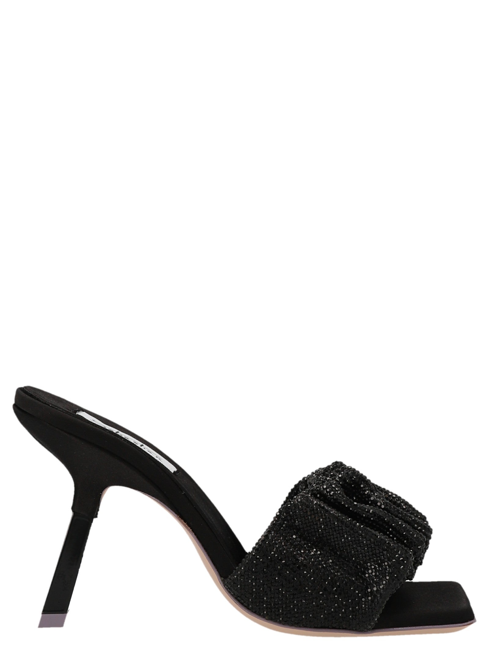 Sebastian Milano Cher Mules Black