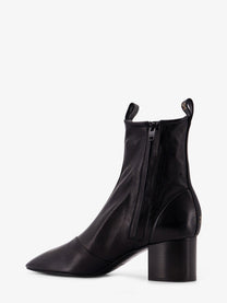 Celine Women's Cheri Leather Boots Black