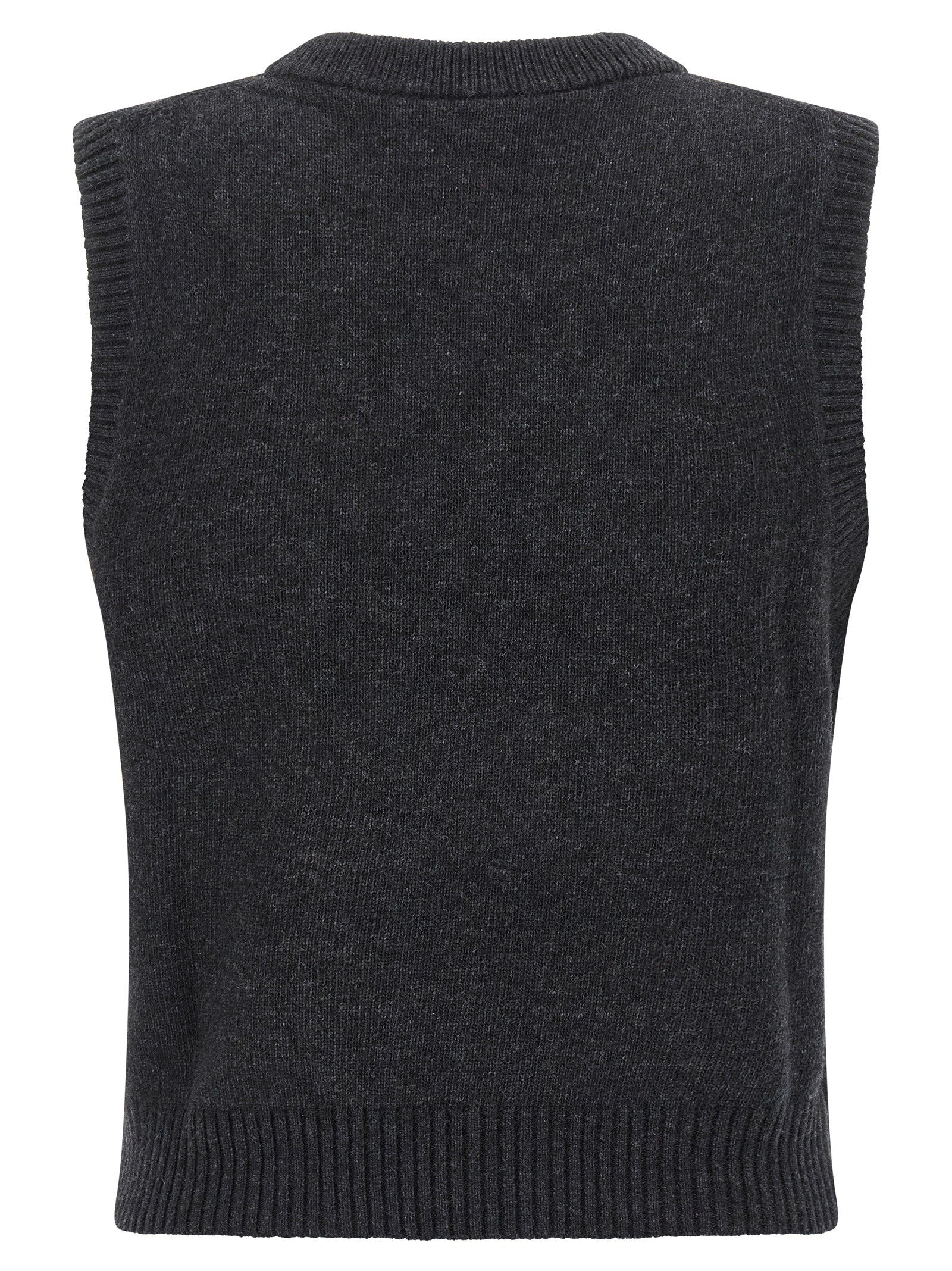 Ganni Cherry Vest Black