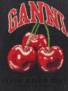 Ganni Cherry Vest Black, view 4