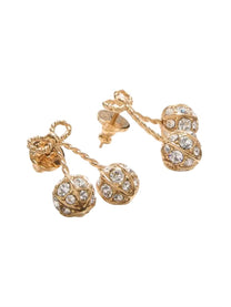 Valentino Women's Cherryfic Earrings Gold, view 2