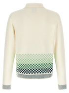 Casablanca Chess Polo Shirt Green, view 2