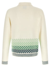 Casablanca Chess Polo Shirt Green, view 2