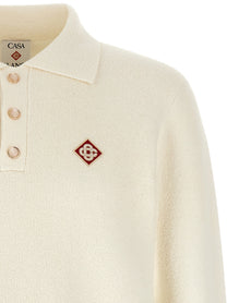 Casablanca Chess Polo Shirt Green, view 3