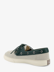 Dior Men's Chester Dioriviera Canvas and Leather Loafers Green