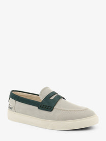 Dior Men's Chester Dioriviera Canvas and Leather Loafers Green