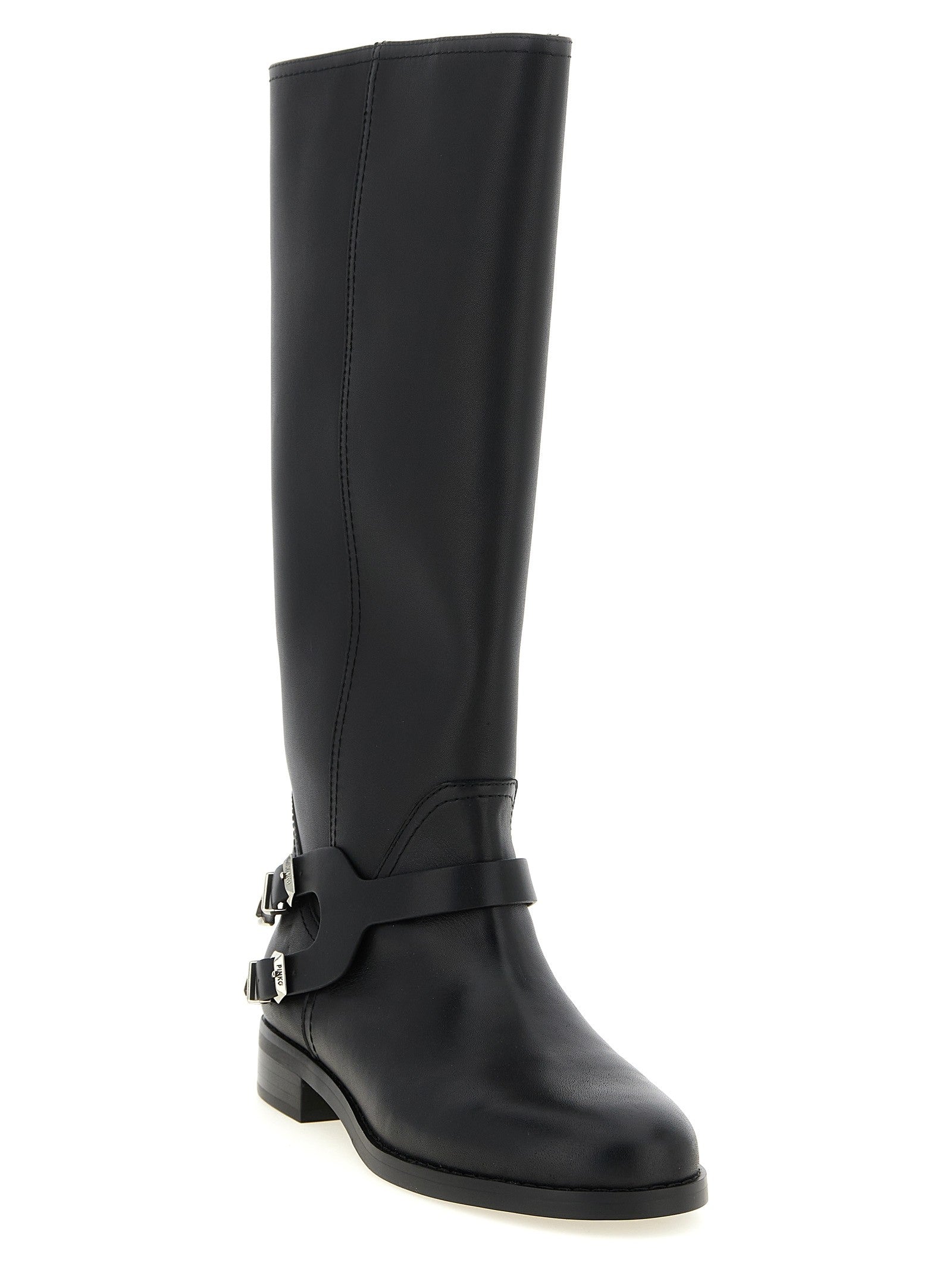 Pinko Cheval Boots Black