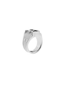 Balenciaga Unisex Chevalier Melrose Ring Silver