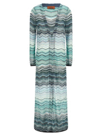 Missoni Chevron Cardigan Gold