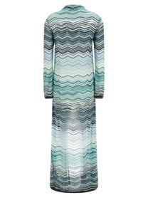 Missoni Chevron Cardigan Gold
