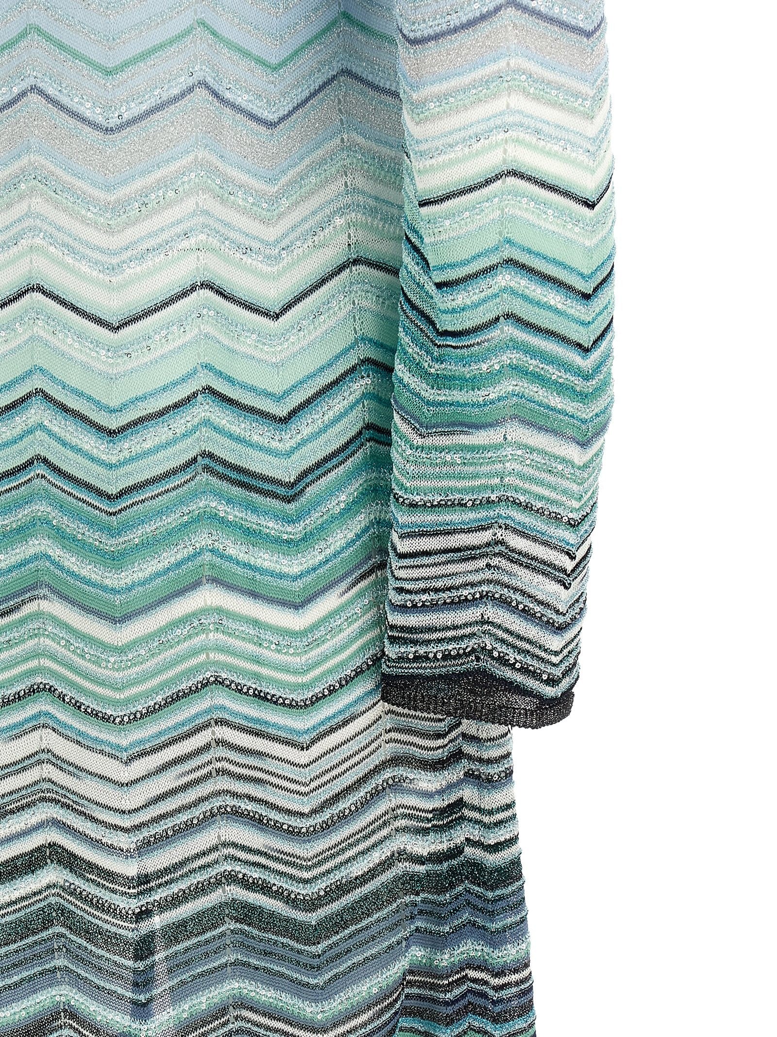 Missoni Chevron Cardigan Gold