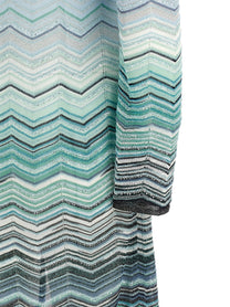 Missoni Chevron Cardigan Gold