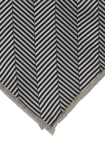 Brunello Cucinelli Chevron Pocket Clutch Grey