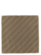 Brunello Cucinelli Chevron Pocket Clutch Beige