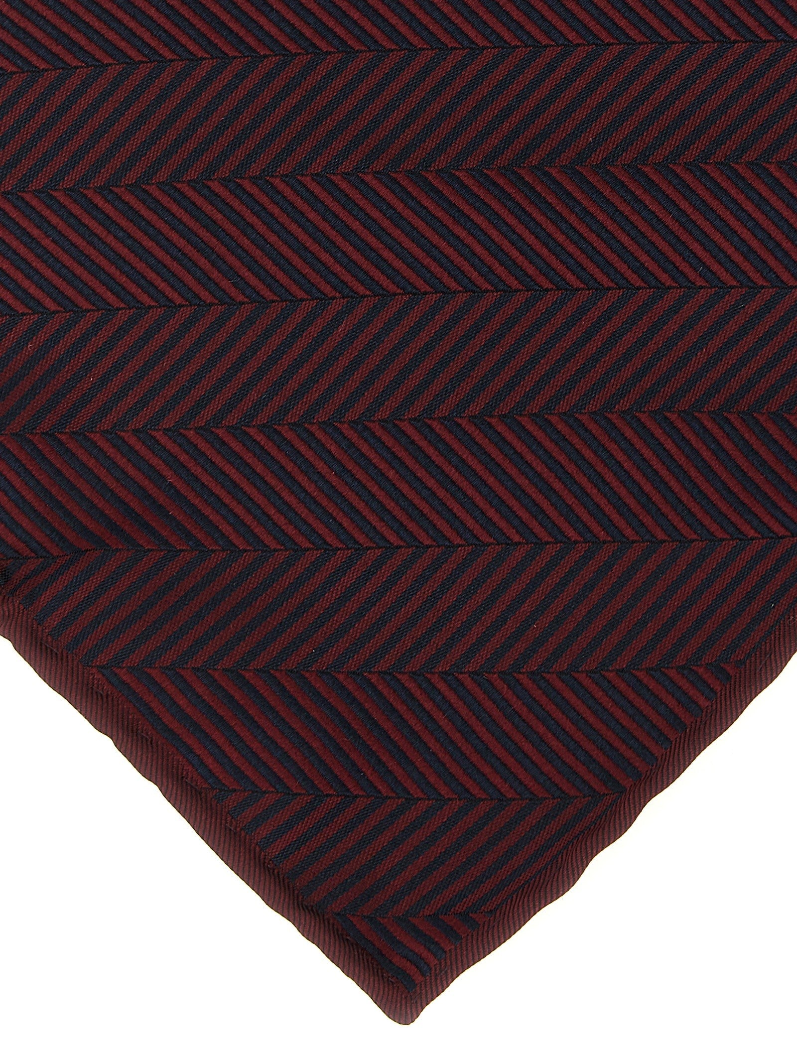 Brunello Cucinelli Chevron Pocket Clutch Red